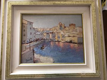 Quadro pittore Ligure Finetti