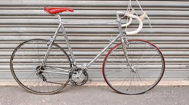 bicicletta da corsa eroica vintage moser cromata