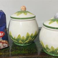 Set Contenitori Ceramica Cipolla & Aglio