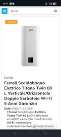 Scaldabagno elettrico 80 L