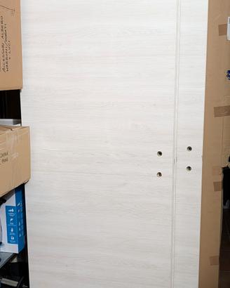 5 porte reversibili bianco venato + cornici