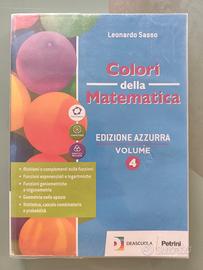 Colori della matematica ed. azzurra 4 + quaderno