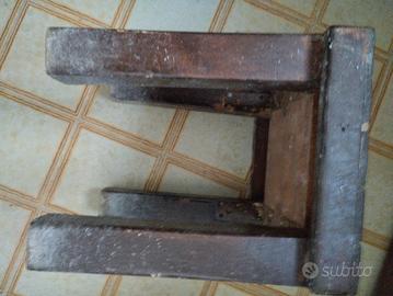 sgabello in legno per giardinaggio e fai da te
