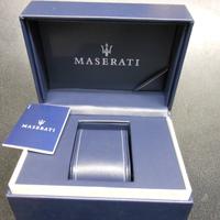 MASERATI SCATOLA PORTA OROLOGIO GRANDE wbx70