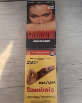 Set 2 VHS guardami e bambola