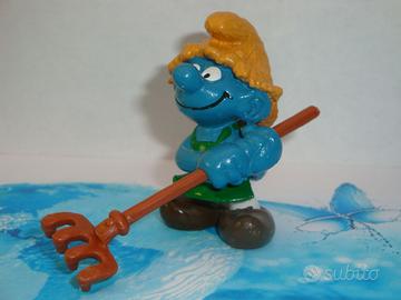 Puffi Puffo Contadino 20138 Smurf Farmer 1A Pejo ©