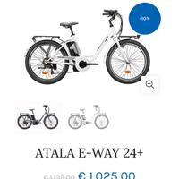 Atala  26 elettrica donna