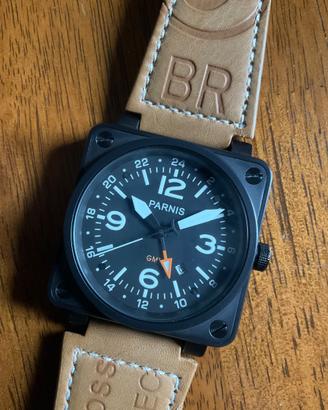 Parnis automatico gmt omaggio bell & ross