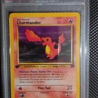 Charmander 2000 Rocket 1st Edition PSA 8