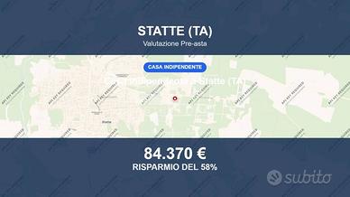 Immobile in asta di 90 m² con box auto a Statte