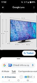 TV Samsung Cristal  50 pollici4K Full HD  Smart Tv