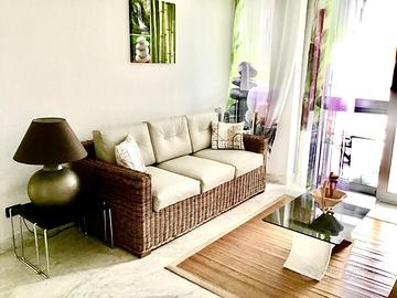 DIVANO RATIN BEIGE MARRONE