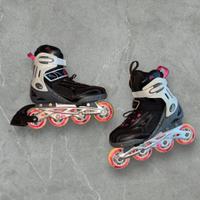 Pattini in linea Flow regolabili 36-39