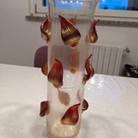 Vaso foglie Cleto Munari Venini