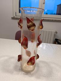 Vaso foglie Cleto Munari Venini