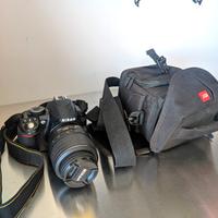 Fotocamera Reflex Nikon D3100 + Flash + Accessori