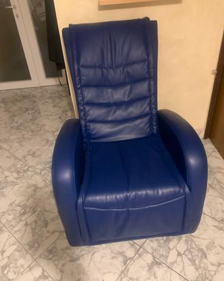 Poltrona massaggiante e anti ribalta elettrica
