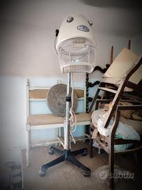 Casco asciugacapelli vintage