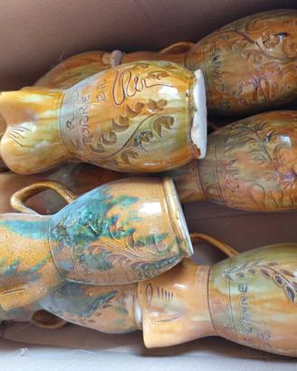 LOTTO 200 ANFORE E CRETA CERAMICA SOUVENIR STOCK