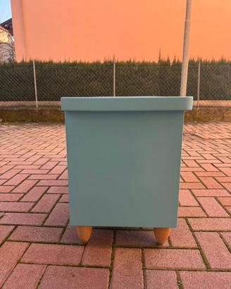 Cassettiera IKEA MAMMUT 4 cassetti – azzurro