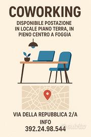 Postazione di Lavoro Coworking