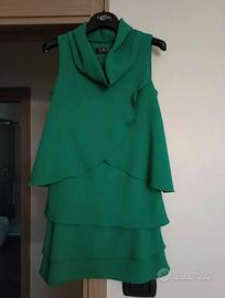 Vestitino corto verde