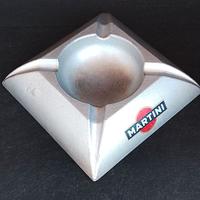 Posacenere Martini anni 70 alluminio