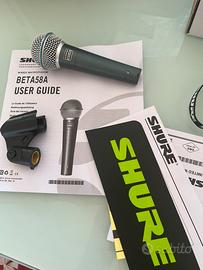 Microfono shure beta 58A