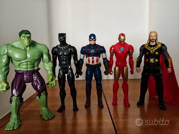 lotto action figure supereroi Marvel Hasbro 