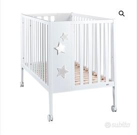 Letto+culla legno bianco Picci