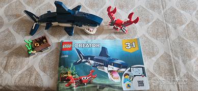 lego creator 3 in 1  31088 Creature del mare,