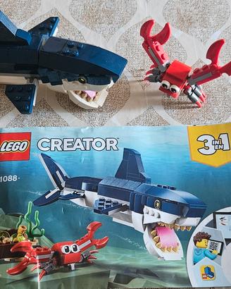 lego creator 3 in 1  31088 Creature del mare,