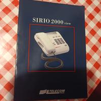 Manuale telefono sirio 2000 view telecom