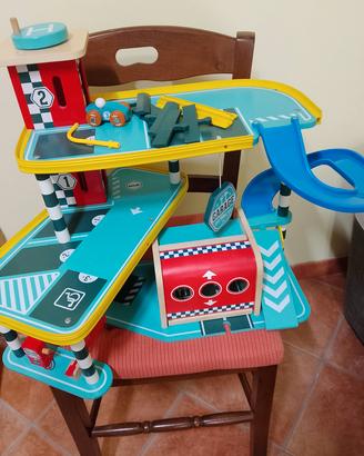 Garage macchinine in legno