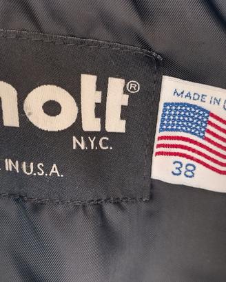Schott 184 SM Black Tg38 USA = 48 ITA