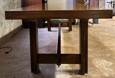 Tavolo artigianale in ciliegio massiccio