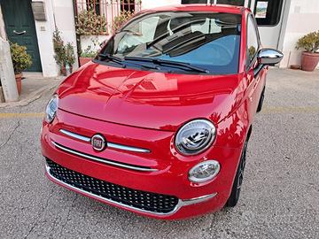 Fiat 500 1.0 hybrid Collezione Cromo Red 2400 km