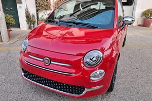 Fiat 500 1.0 hybrid Collezione Cromo Red 2400 km