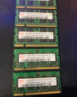 varie ram ddr2-3
