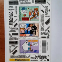 3 francobolli di fumetti italiani