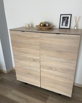 Mobile credenza moderna effetto legno