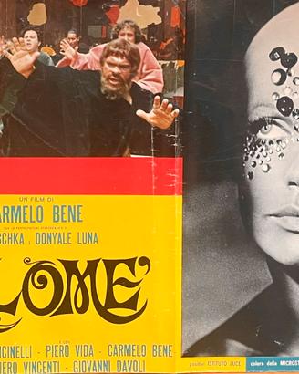 Locandina film SALOMÈ di Carmelo Bene 1972
