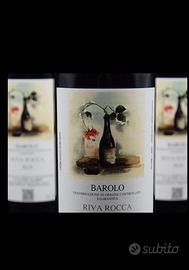 2 bottiglie barolo clauduio alario riva rocca 2021