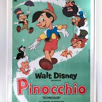 Pinocchio (1947) Poster Cinematografico 140x100