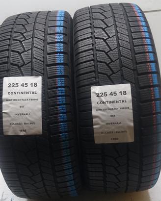 2 GOMME 225 45 18 CONTINENTAL A1860