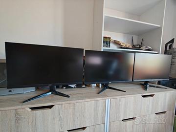 Triplo Monitor 27" Full HD 75Hz Acer Nitro