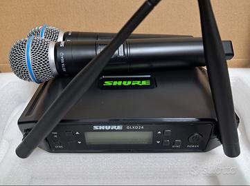 Centralina + microfono Shure