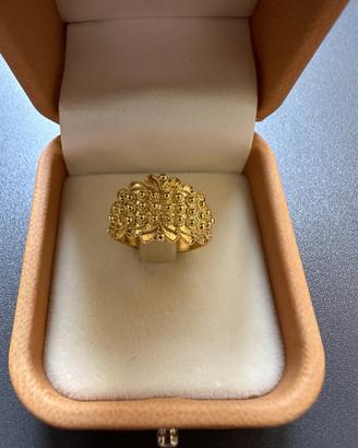 Anello Filigrana Sarda Oro 18k 750‰  Artigianale
