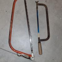 sega da legno e seghetto da ferro