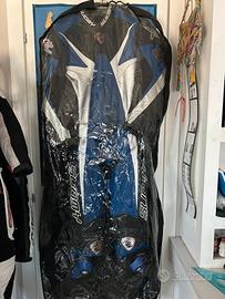 Tuta pelle moto divisibile tg 50